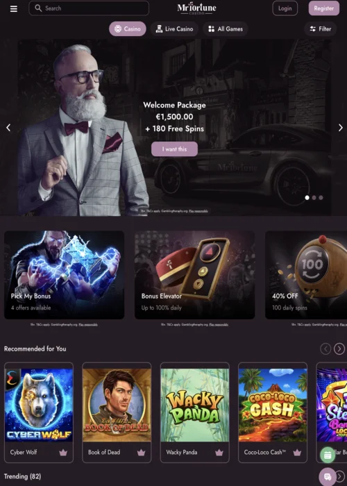 Official Site Mr Fortune Casino<